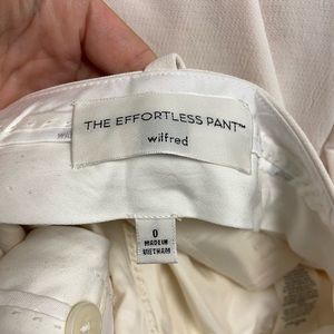 Aritzia The Effortless Pant, color Light Birch, short length, size 0